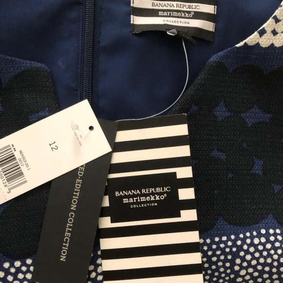 Marimekko BR Linen Dress NWT - Picture 3 of 6